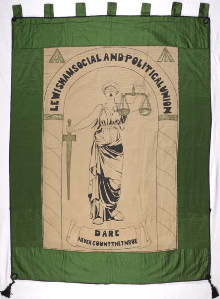 Lewisham Suffragette banner